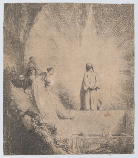 The Resurrection of Lazarus, 1620-74. Creator: Jan Lievens.