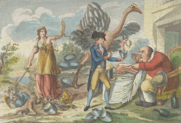 The Ninth of Thermidor, or the English Surprise..., 1795. Creator: Jean Baptiste Marie Louvion.