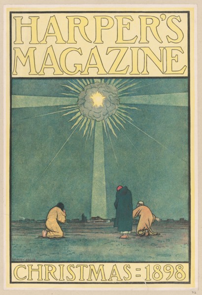 Harper's Magazine: Christmas, 1898. Creator: Harvey Ellis.