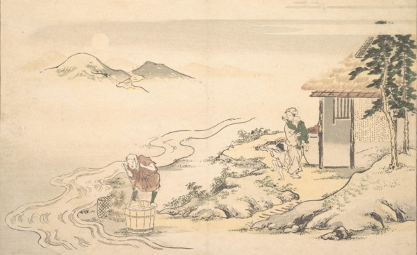 The Full Moon at the Time of the Imo Harvest, 8th month, 1789. Creator: Kitagawa Utamaro.