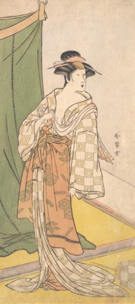 Segawa Kikunojo III, ca. 1785. Creator: Katsukawa Shunjo.