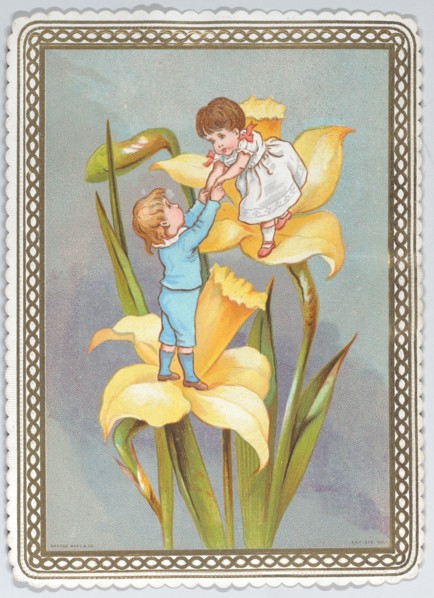 Valentine, 1875-1880. Creator: Catherine Greenaway.