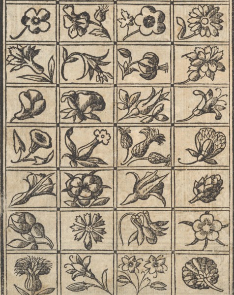 Essempio di recammi, page 10 (verso), 1530. Creator: Giovanni Antonio Tagliente.