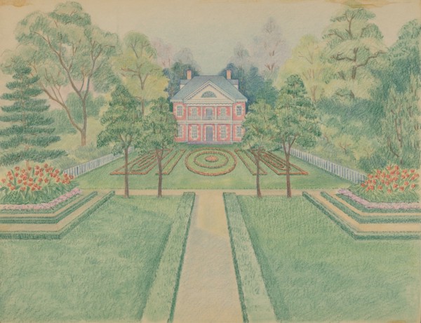 N.W. Stuyvesant Residence, c. 1936. Creator: Tabea Hosier.