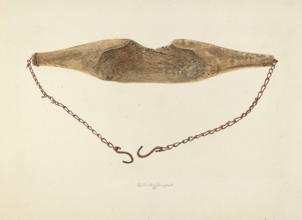 Water Yoke, 1938. Creator: Albert Geuppert.