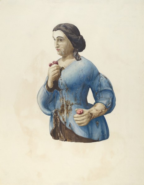 Figurehead, 1935/1942. Creator: Rosamond P Gray.