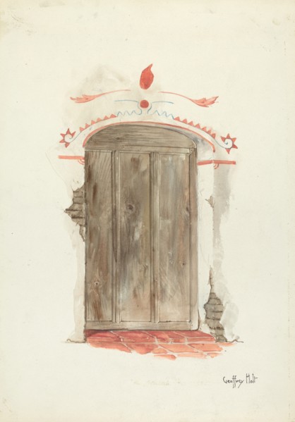 Wall Painting, 1935/1942. Creator: Geoffrey Holt.