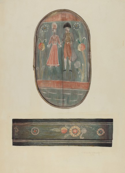 Bride Box, 1935/1942. Creator: Elmer R. Kottcamp.