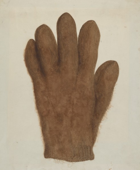Shaker Glove, c. 1936. Creator: Helen E. Gilman.