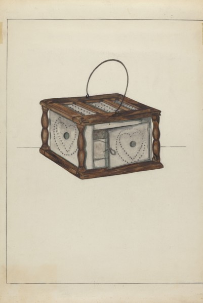 Foot Warmer, c. 1936. Creator: Katherine Hastings.