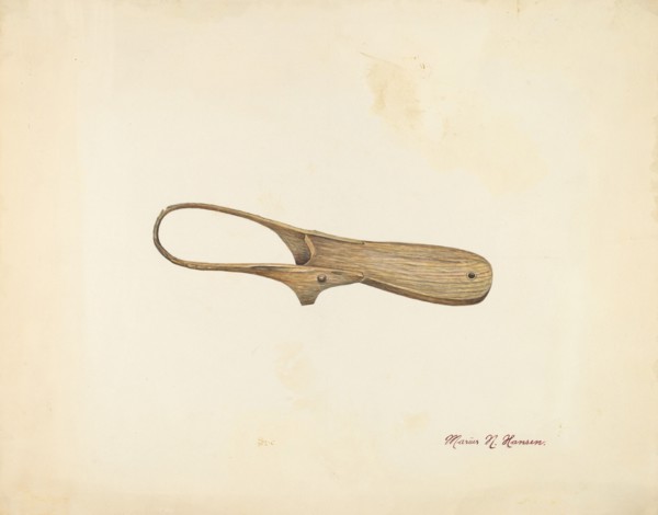 Bootjack, c. 1938. Creator: Marius Hansen.
