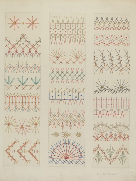 Crazy Quilt, c. 1938. Creator: William Kieckhofel.