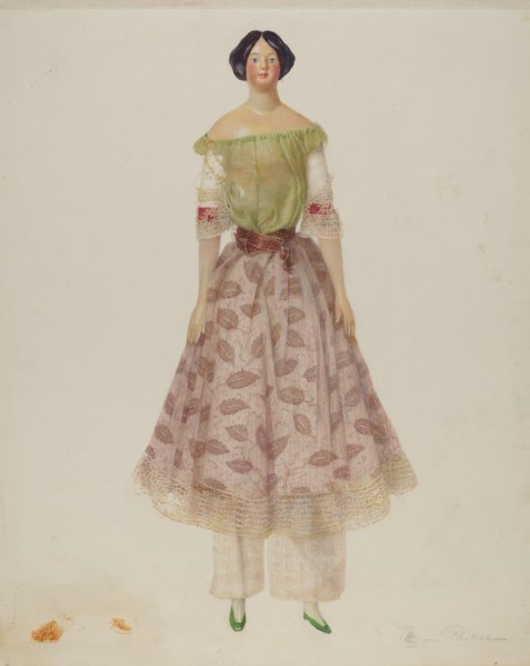 Doll, c. 1939. Creator: Cora Parker.