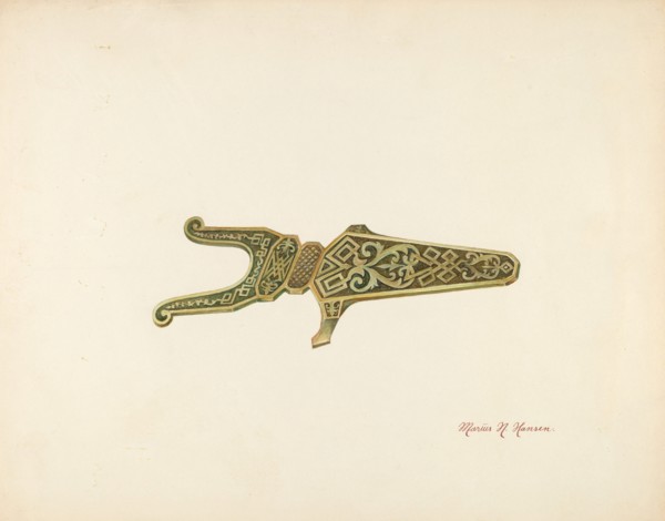 Bootjack, c. 1940. Creator: Marius Hansen.