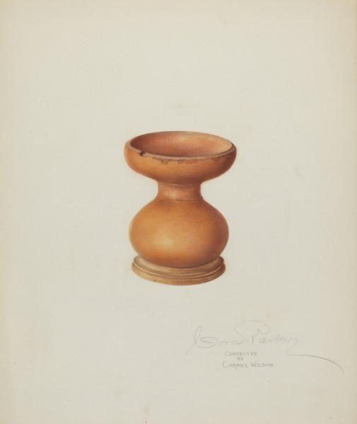 Letter Sander, c. 1940. Creator: Cora Parker.