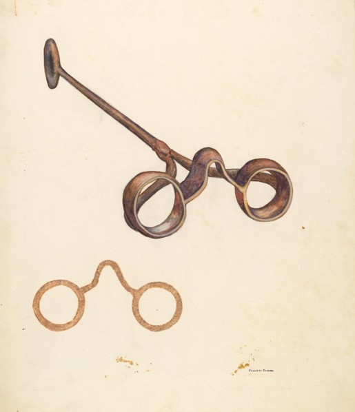 Branding Iron, c. 1942. Creator: Elizabeth Johnson.
