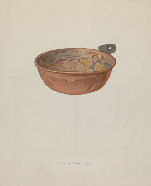 Child's Porringer, 1938. Creator: Jacob Gielens.