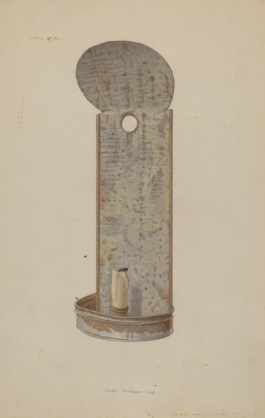 Sconce, 1938. Creator: Jacob Gielens.