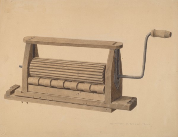 Clothes Washer, 1940. Creator: Alexander Anderson.