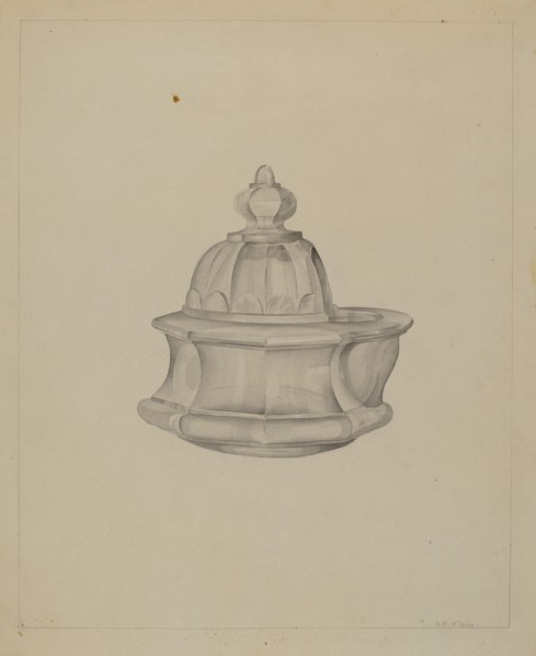 Ink Well, c. 1936. Creator: Samuel O. Klein.