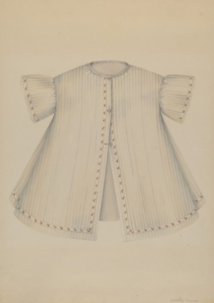 Boy's Coat, c. 1937. Creator: Dorothy Gernon.
