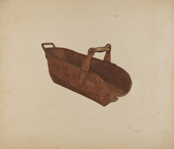 Grain Scoop, c. 1938. Creator: LeRoy Griffith.