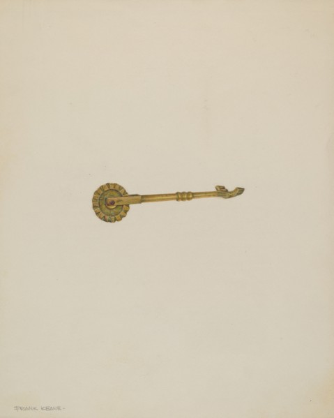 Pie Crust Fluter, c. 1939. Creator: Frank M Keane.