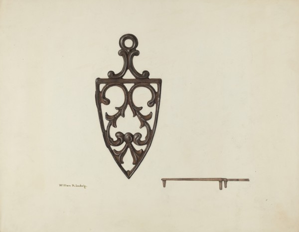 Trivet, c. 1939. Creator: William Ludwig.
