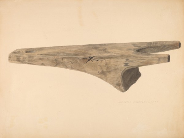 Bootjack, c. 1942. Creator: Alexander Anderson.