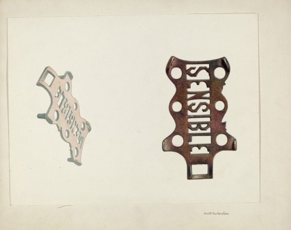 Trivet, c. 1942. Creator: Violet Hartenstein.