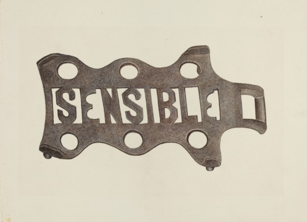 Trivet, c. 1942. Creator: Violet Hartenstein.