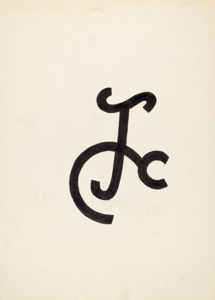 Cattle Brand, c. 1936. Creator: J.Henry Marley.