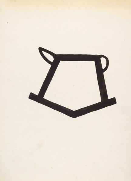 Cattle Brand, c. 1936. Creator: J.Henry Marley.