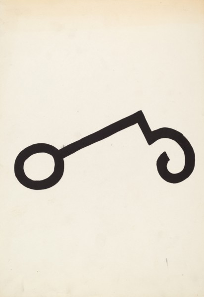 Cattle Brand, c. 1936. Creator: J.Henry Marley.
