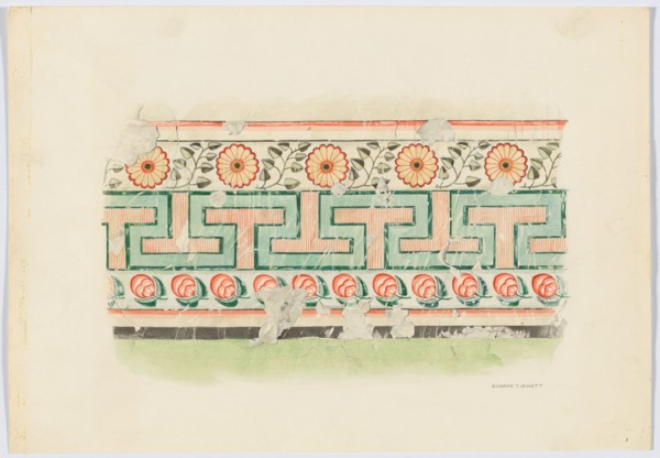 Wall Painting, 1939. Creator: Edward Jewett.