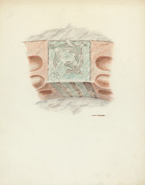 Painted Keystone, 1939. Creator: Randolph F Miller.
