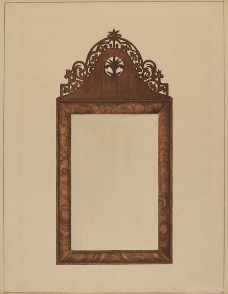 Mirror, c. 1936. Creator: Nicholas Gorid.