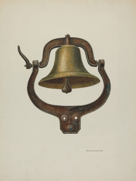 Dinner Bell, 1940. Creator: William Kieckhofel.