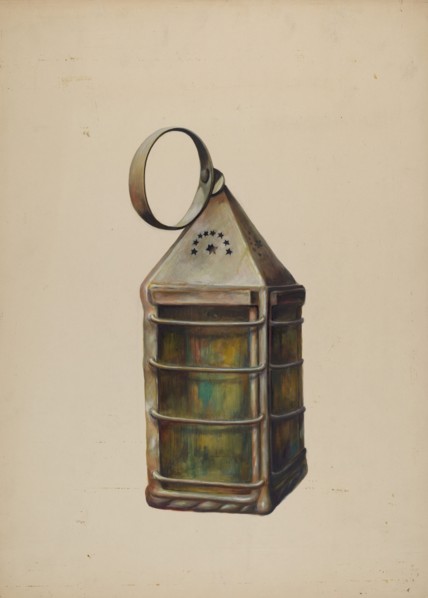 Lantern, c. 1938. Creator: Walter Hochstrasser.