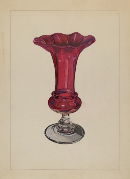 Vase, 1935/1942. Creator: Gertrude Lemberg.