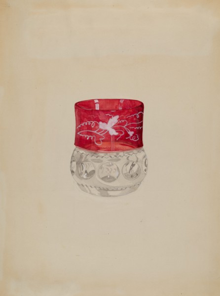 Tumbler, c. 1936. Creator: Katherine Hastings.