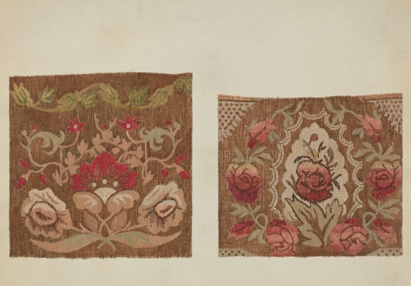 Brussels Carpet Bag, c. 1937. Creator: Jules Lefevere.