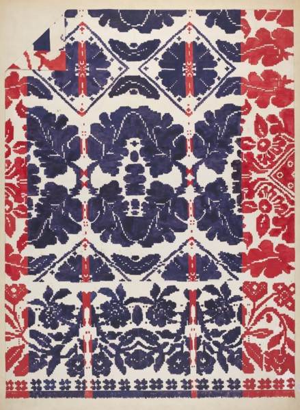 Coverlet, c. 1936. Creator: Katherine Hastings.