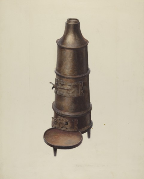 Cannon Stove, c. 1939. Creator: Regina Henderer.