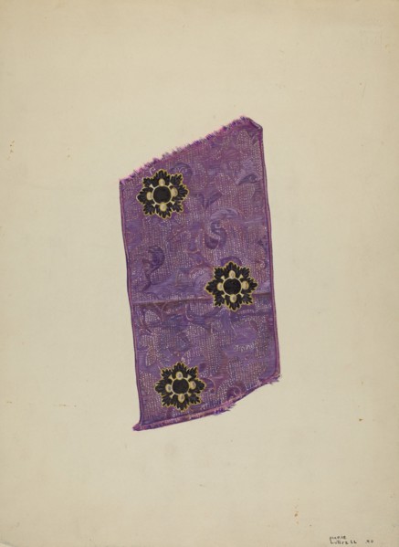 Ribbon, 1940. Creator: Marie Lutrell.