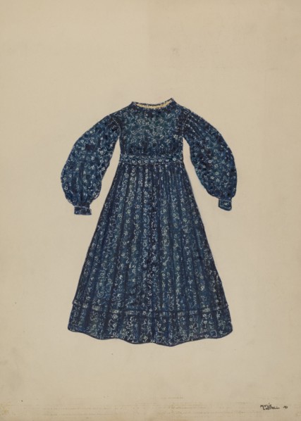 Child's Dress, 1941. Creator: Marie Lutrell.