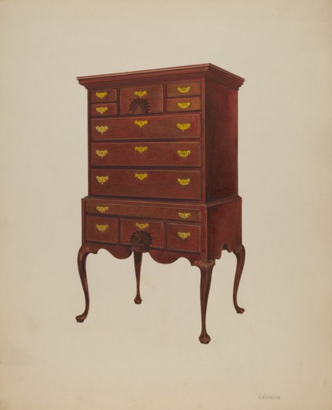 Highboy, 1937. Creator: Arsen Maralian.