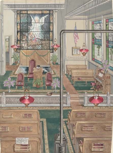 Baptist Church, 1901, 1935/1942. Creator: Perkins Harnly.