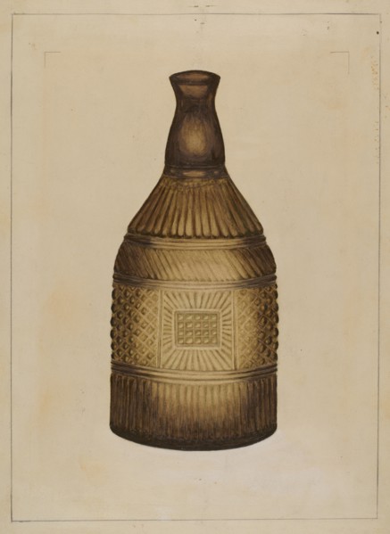 Decanter, 1935/1942. Creator: Nicholas Amantea.