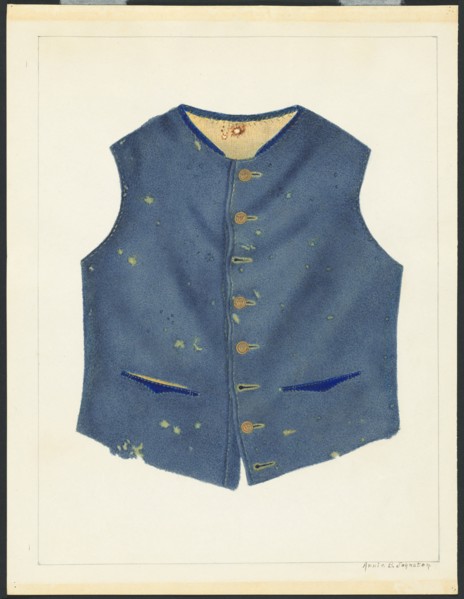 Confederate Uniform, c. 1938. Creator: Annie B Johnston.